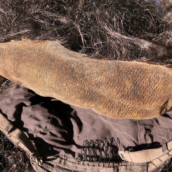 28” Choc Brown Curly Human Hair Wig Lace Front - Picture 11 of 14